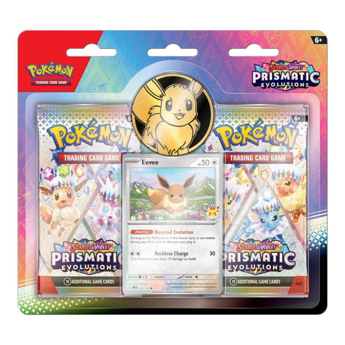 Pokemon TCG: Prismatic Evolutions: 2-Pack Blister