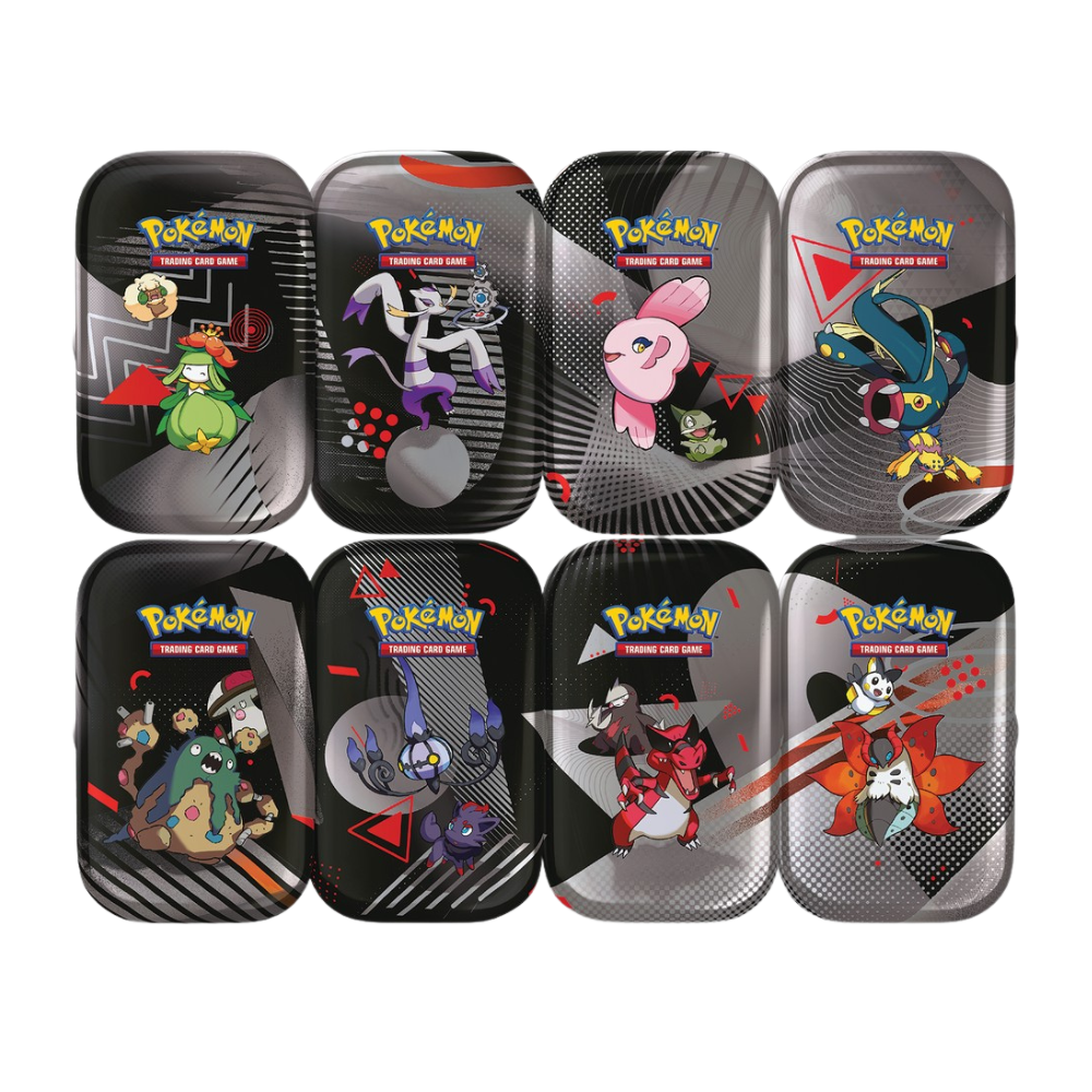 Pokemon TCG: Scarlet & Violet 10.5 - Unova Mini Tin Display