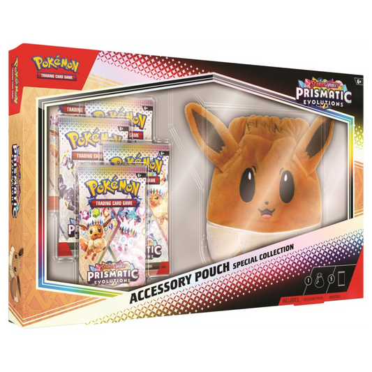 Pokemon TCG: Prismatic Evolutions: Accessory Pouch Special Collection