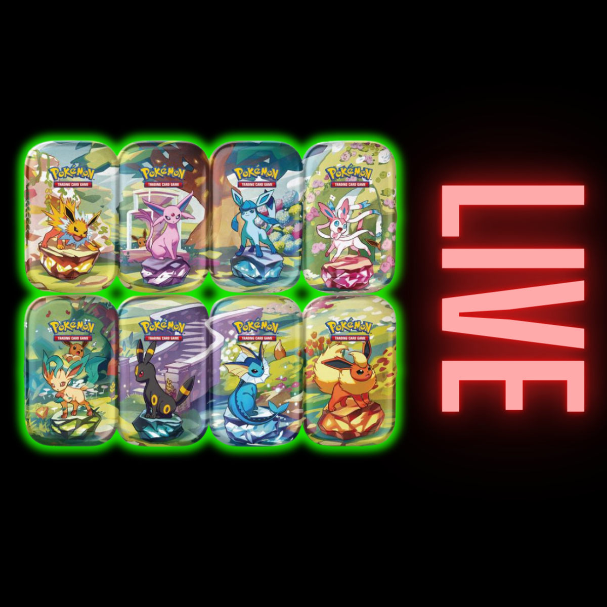 Prismatic Evolutions Mini Tin (LIVE)