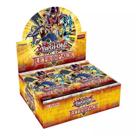 Yugioh Retro Pack Booster Box Sealed (24 packs)