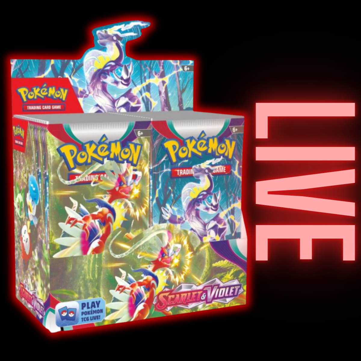 Scarlet and Violet Booster Box (LIVE)