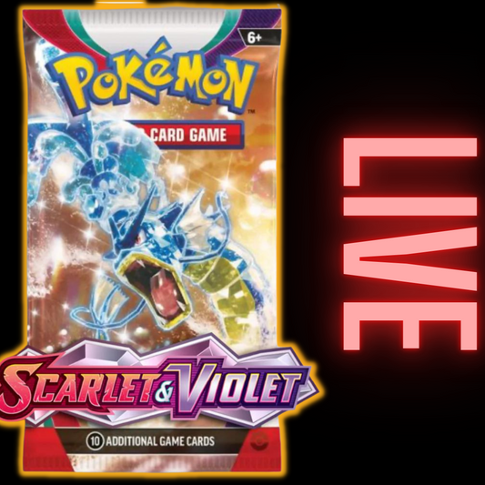 Scarlet and Violet Booster Pack (LIVE)