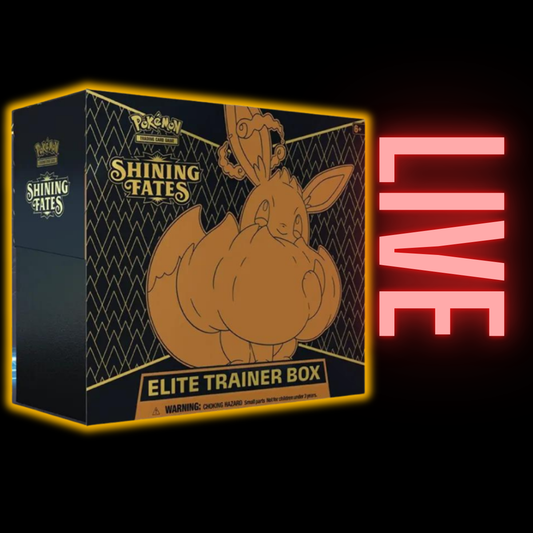 Shining Fates Elite Trainer Box (LIVE)