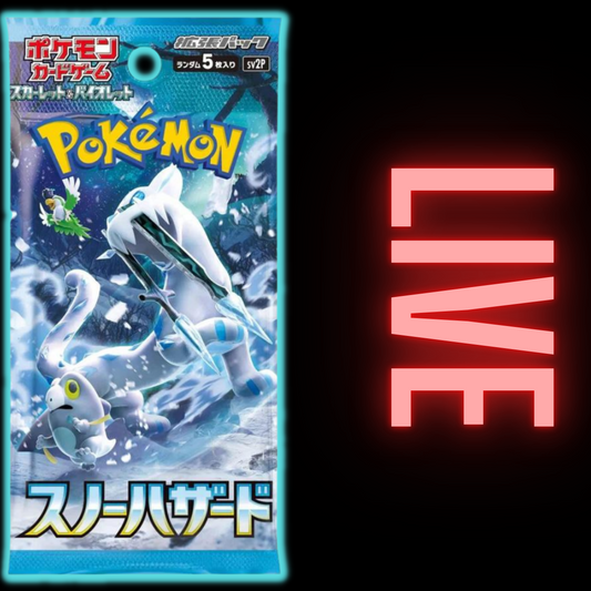 Snow Hazard Japanese Booster Pack (LIVE)