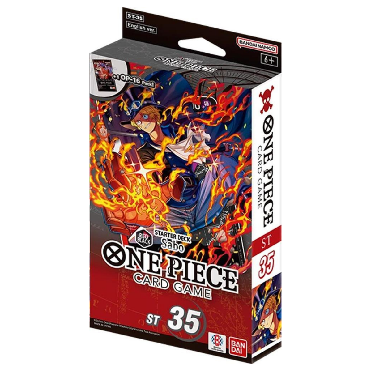 Starter Deck 35: RED/BLACK Sabo - Starter Deck 35: RED/BLACK Sabo