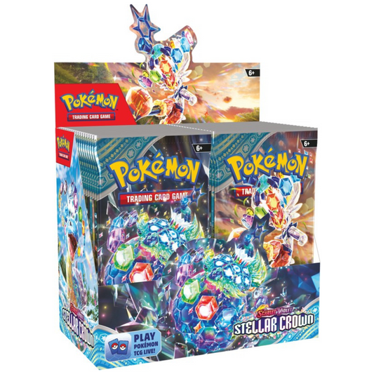 Pokemon - Scarlet and Violet - Stellar Crown - Booster Box (Pre-Order)(Release Date: 09/13/2024)