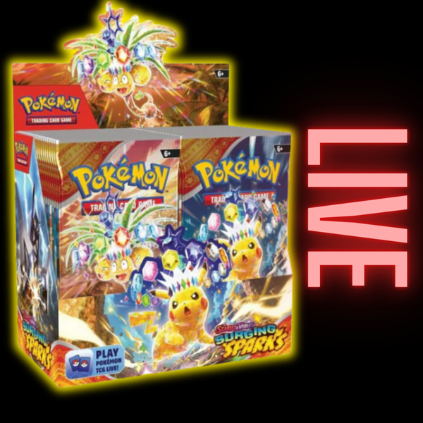 surging sparks booster box retail Surging Sparks Pokemon Booster Box (LIVE) – AllPokeTCG