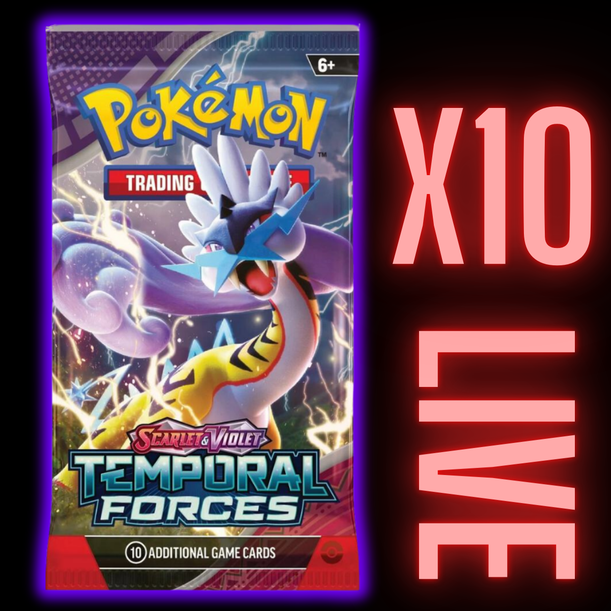 Temporal Forces Booster Pack x 10(LIVE)