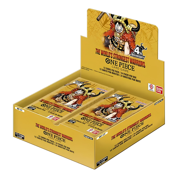 One Piece - The World's Strongest Warriors Booster Box – AllPokeTCG