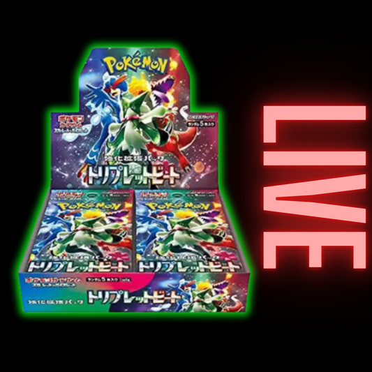 Triplet Beat Japanese Booster Box (LIVE)