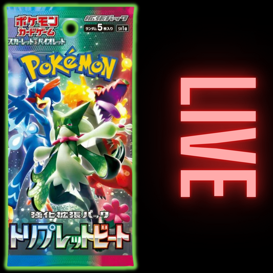 Triplet Beat Japanese Booster Pack (LIVE)