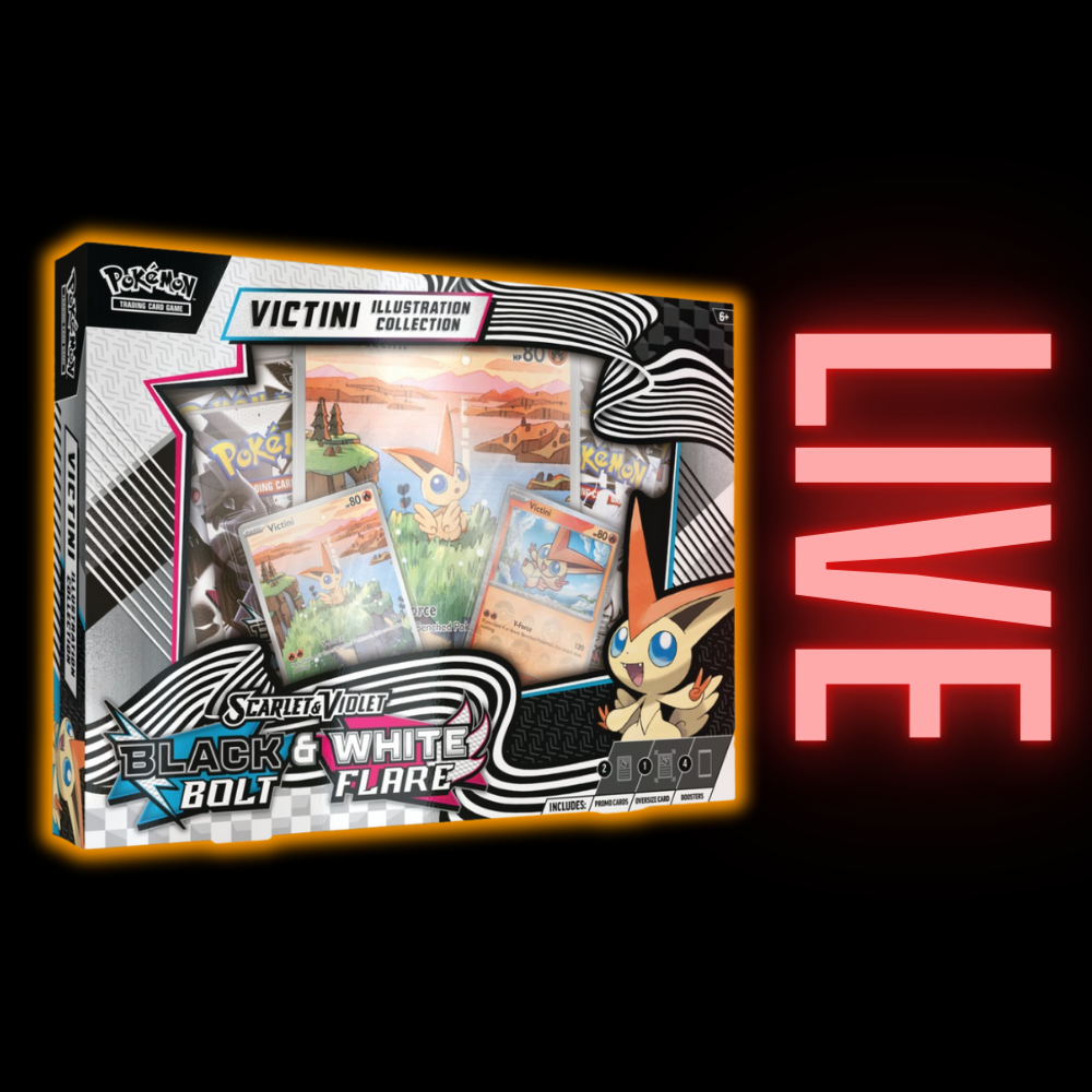 Unova Victini Illustration Pokemon Collection Box (LIVE)