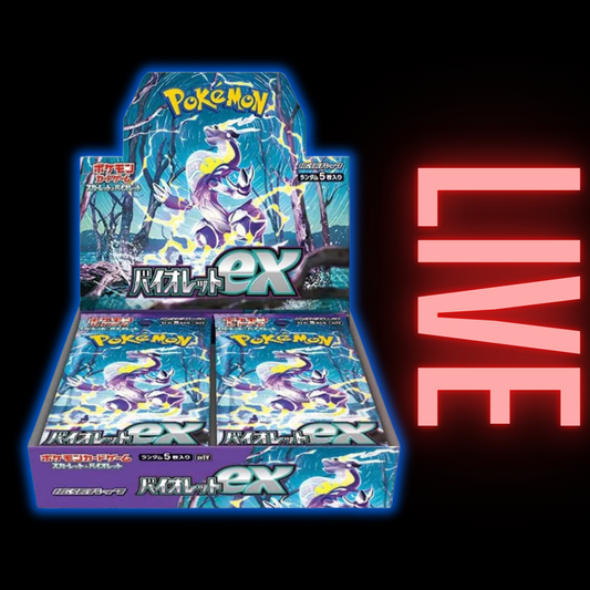 Violet EX Japanese Booster Box (LIVE)