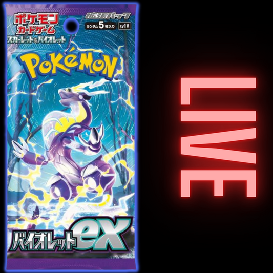 Violet EX Japanese Booster Pack (LIVE)