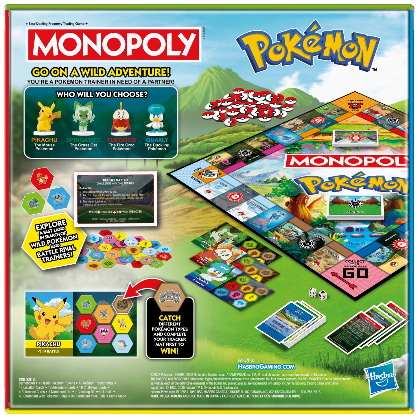 Monopoly: Pokemon Board Game