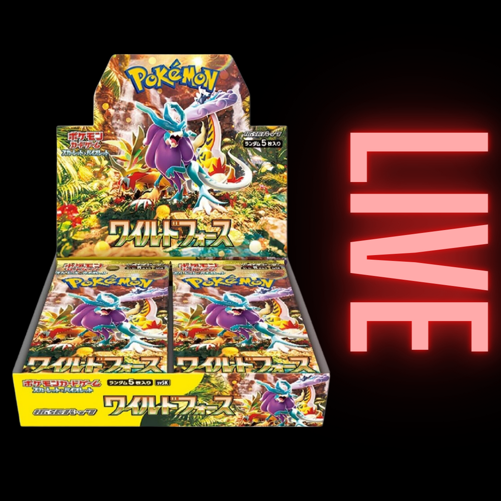 Wild Force Japanese Booster Box (LIVE)