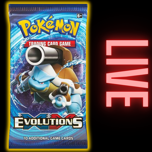 XY Evolutions Pokemon Pack (LIVE)