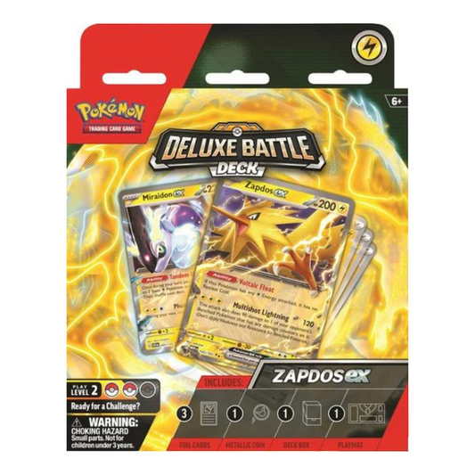 Zapdos Ex Battle Deluxe Deck Box