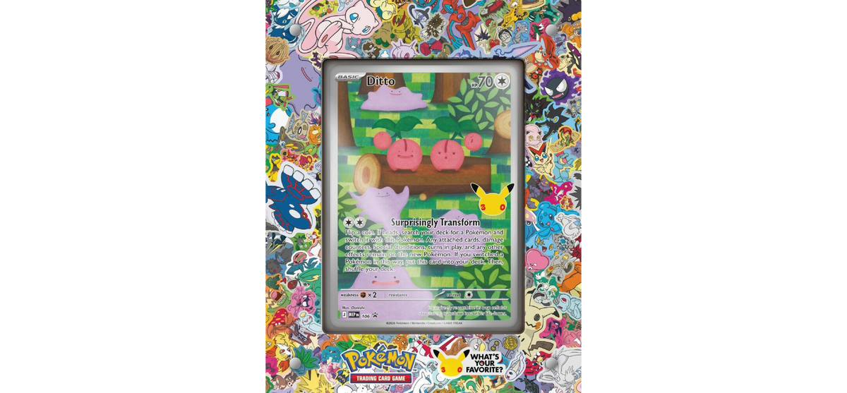 Pokemon TCG: 30th Celebration Ditto Premium Collection