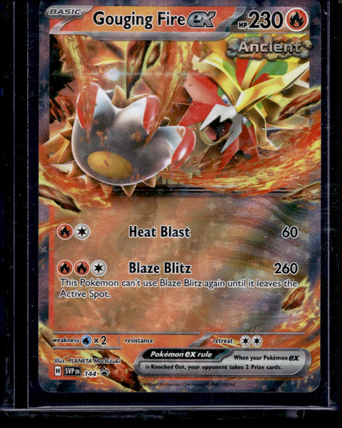 gouging fire ex pokemon card 144 Holo Promo Scarlet & Violet Promo Near Mint – AllPokeTCG Quantity:100 When Pokemon CGC What is the greatest