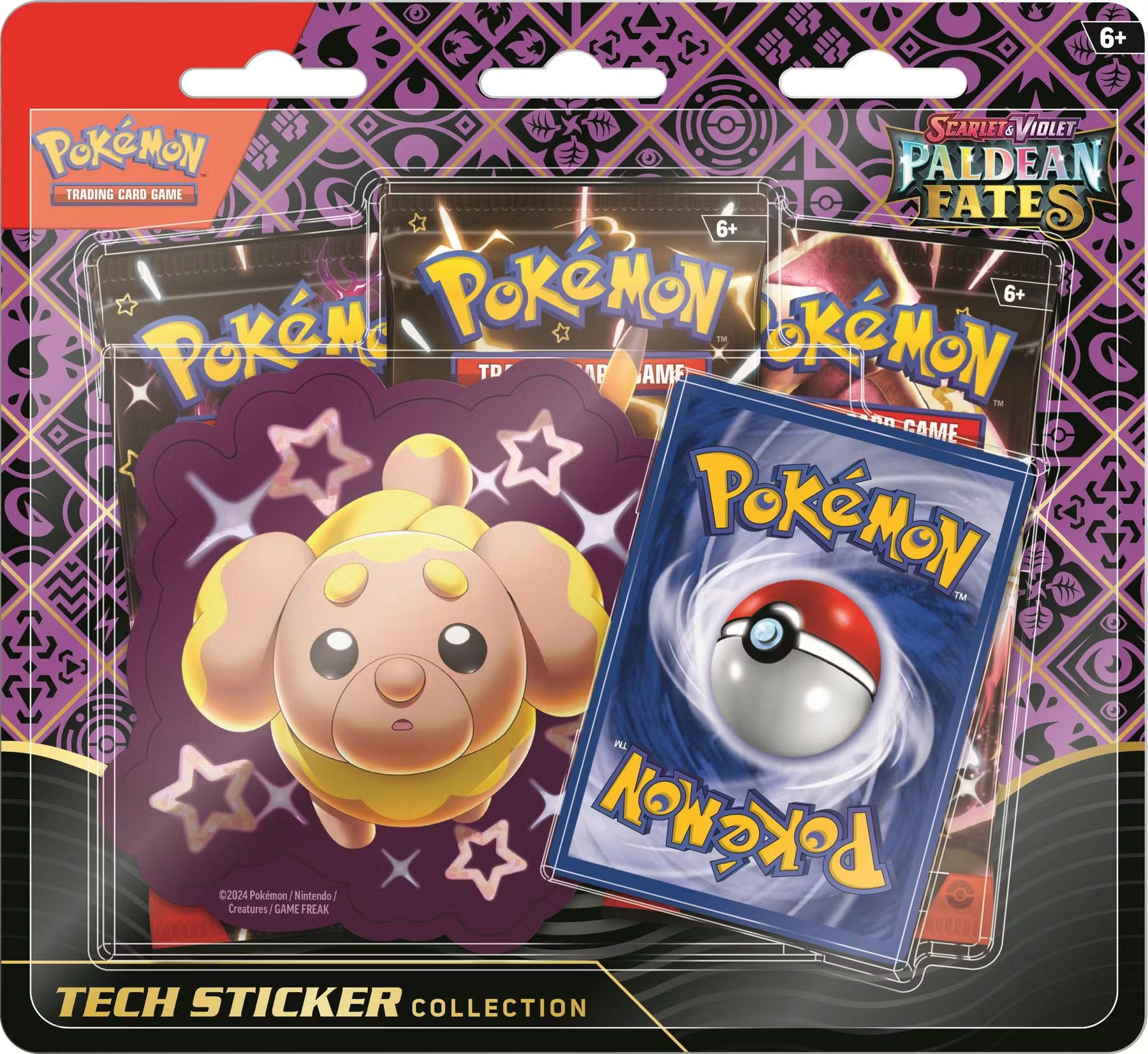 Paldean Fates Tech Sticker Collection Pokemon Scarlet and Violet 4.5