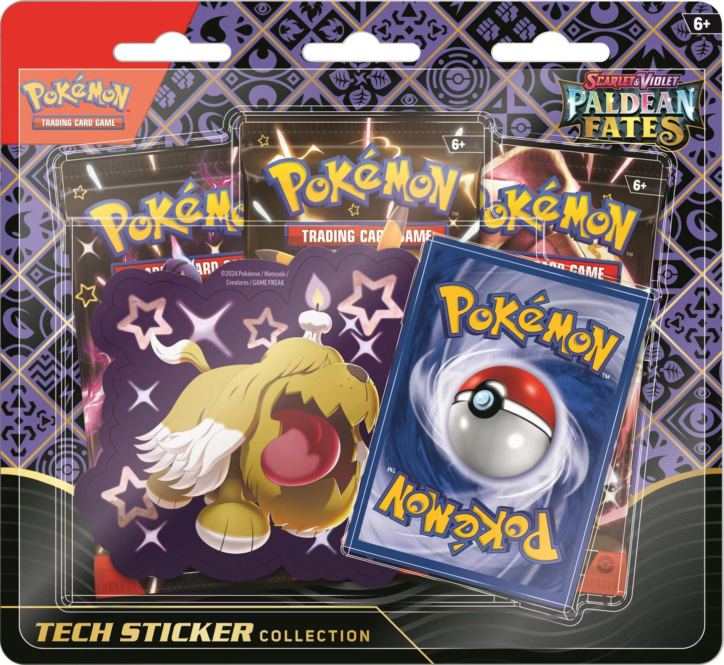 Paldean Fates Tech Sticker Collection Pokemon Scarlet and Violet 4.5