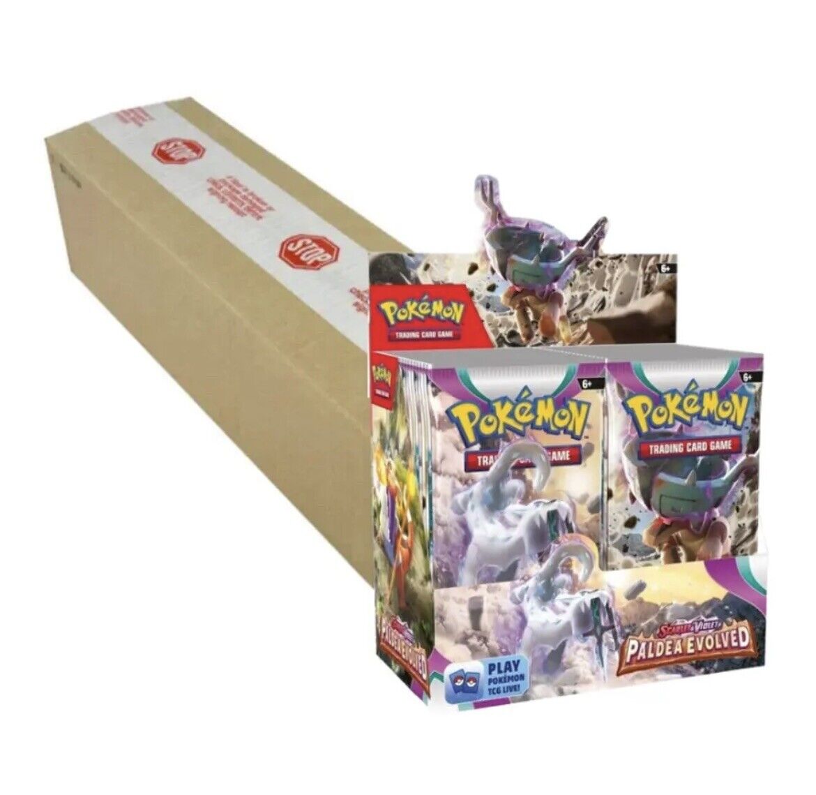 Paldea Evolved Booster Box Case