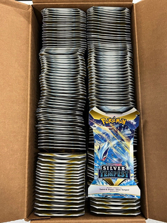 Silver Tempest Sleeved Pack Case (144 Packs)