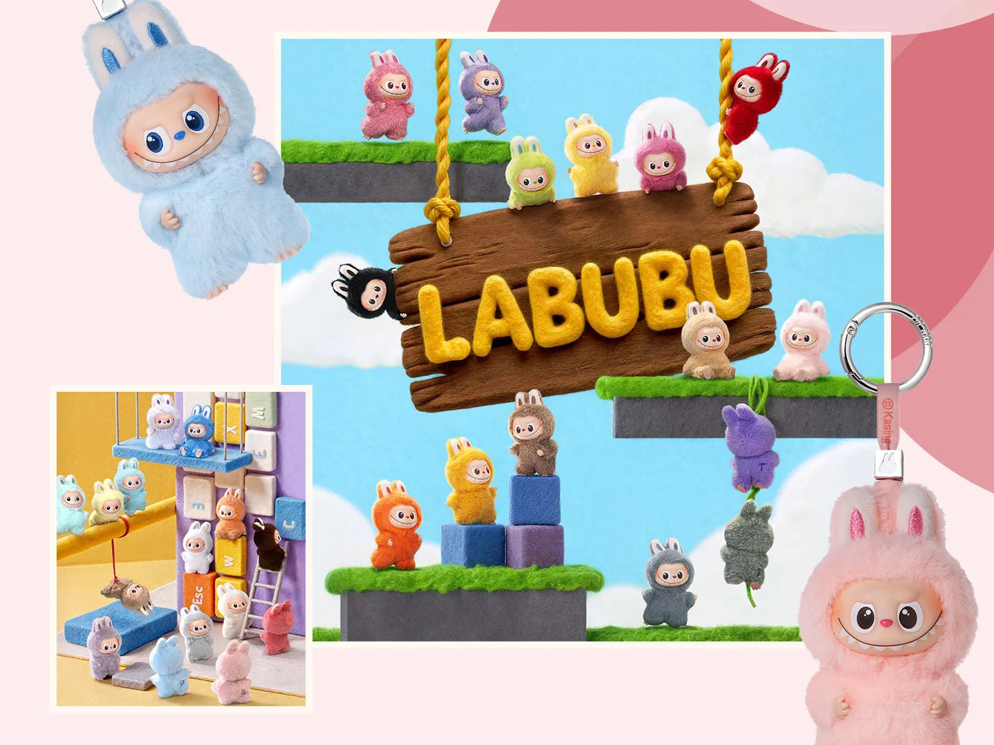 Pop Mart Labubu The Monsters Pin for Love Series Vinyl Plush Blind Box