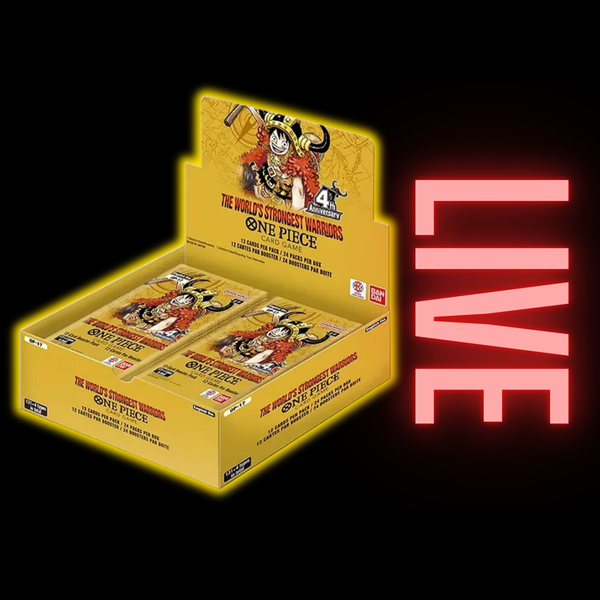 One Piece - The World's Strongest Warriors Booster Box (LIVE