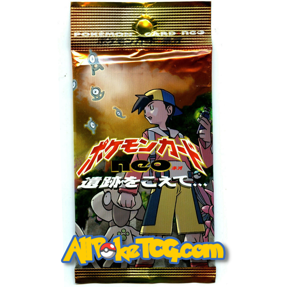 Neo Discovery Japanese Booster Pack (LIVE)